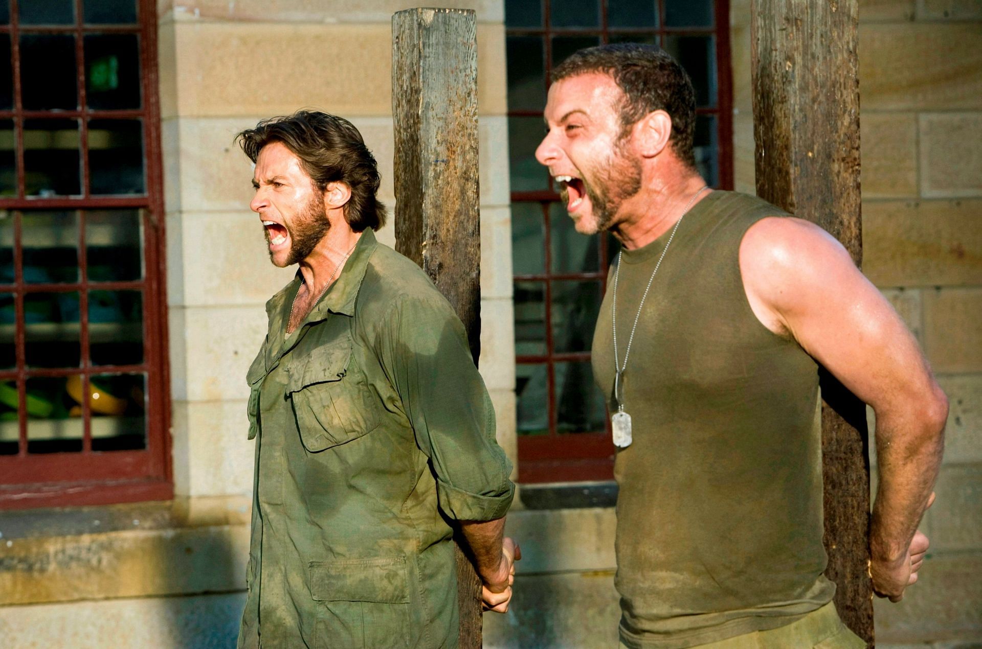 Hugh Jackman and Liev Schreiber (Image via 20th Century Studios)